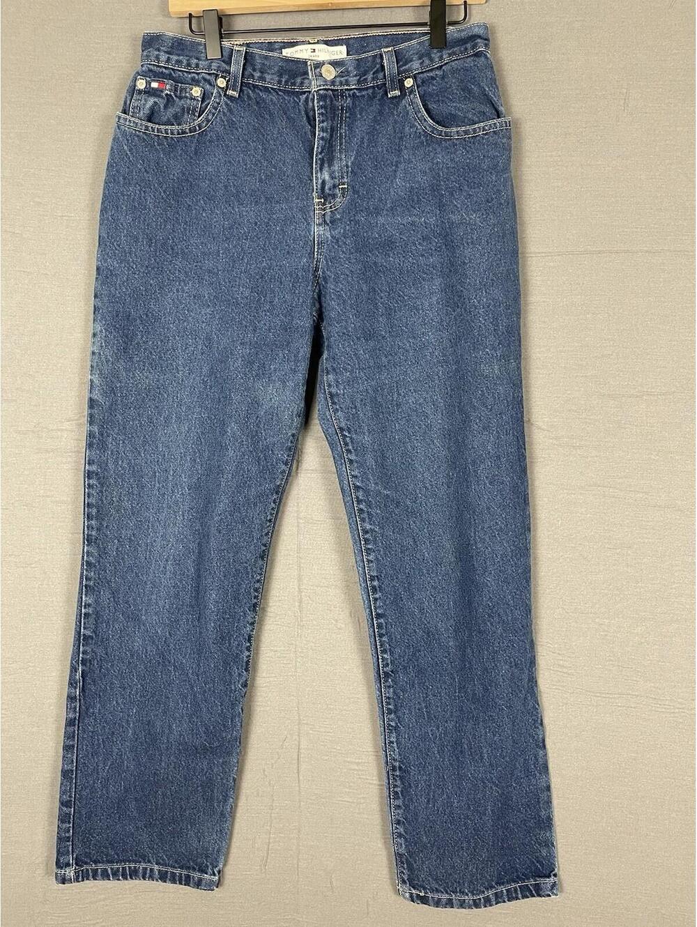 Tommy Hilfiger Jeans Size 10 Womens Regular Size Blue Denim